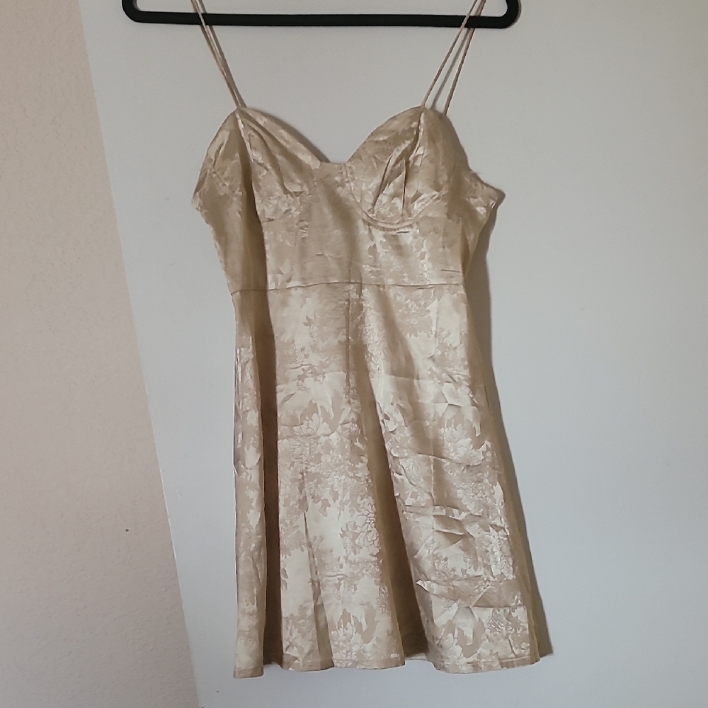 Zaful Silk Slip Dress